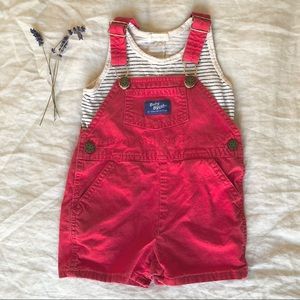 Phil +Phae Organic cotton tank +Osh Kosh overalls